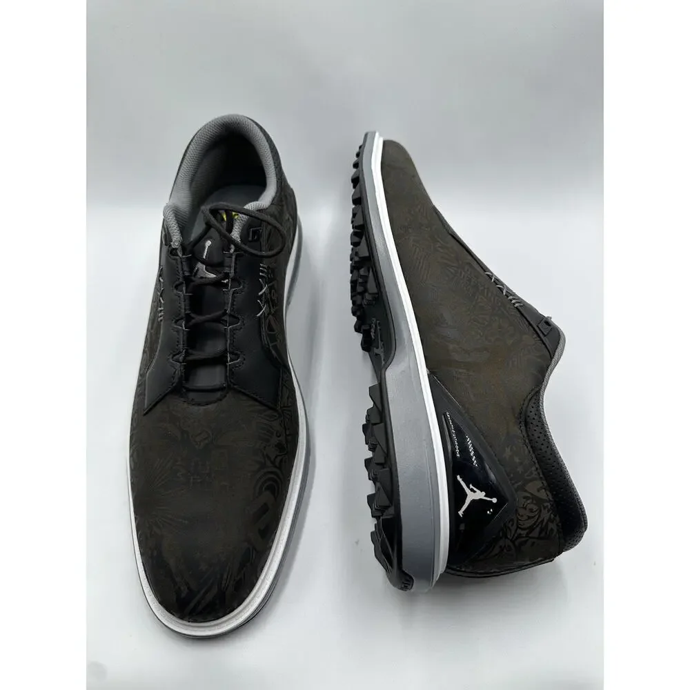 Men Sz 9.5 Nike Golf Shoes Air Jordan ADG 5 ‘Black Laser’ FQ6642-003 NEW Auth